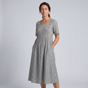 ROCÍO | VESTIDO MIDI A RAYAS