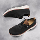Zapatos Transpirables Ultracomfort: Negro-Blanco