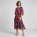 BÁRBARA | VESTIDO CÓMODO DE GASA TALLA GRANDE