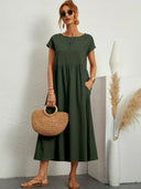 GABRIELA™ | VESTIDO MIDI FLUIDO DE ELEGANCIA ATEMPORAL