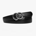 CINTURON MODERNO | NEGRO