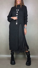 SOFÍA | CONJUNTO COMPLETO Y ELEGANTE (JERSEY LARGO + VESTIDO)